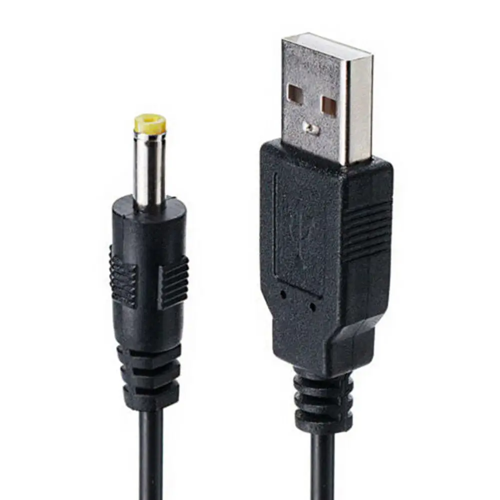 Cabo de carregamento USB para DC, Cabo de alimentação, Acessórios para jogos, 80cm, 5V, apto para Sony 1000, 2000, 3000