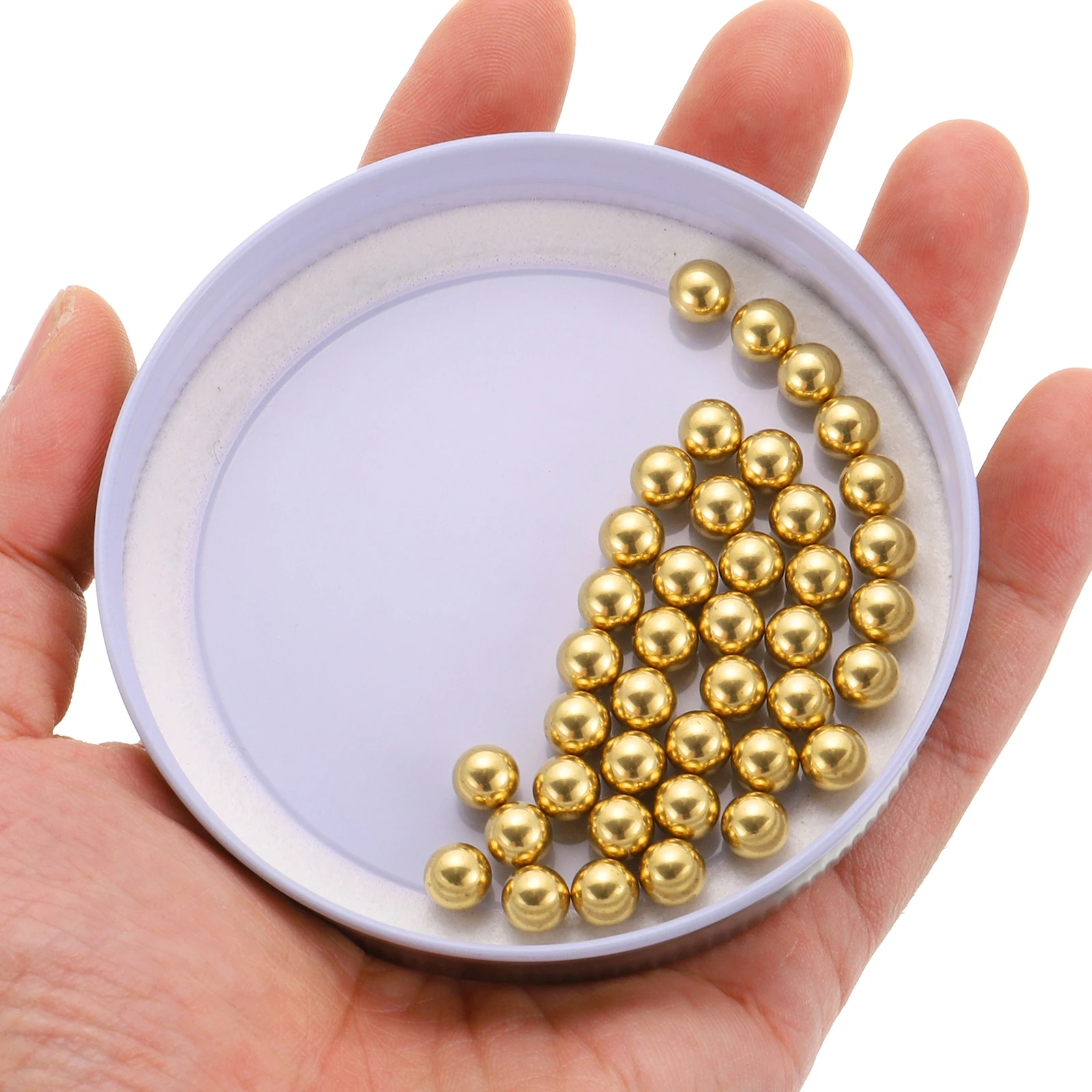5-80Pcs Precision Solid Brass Bearing Balls 1/4