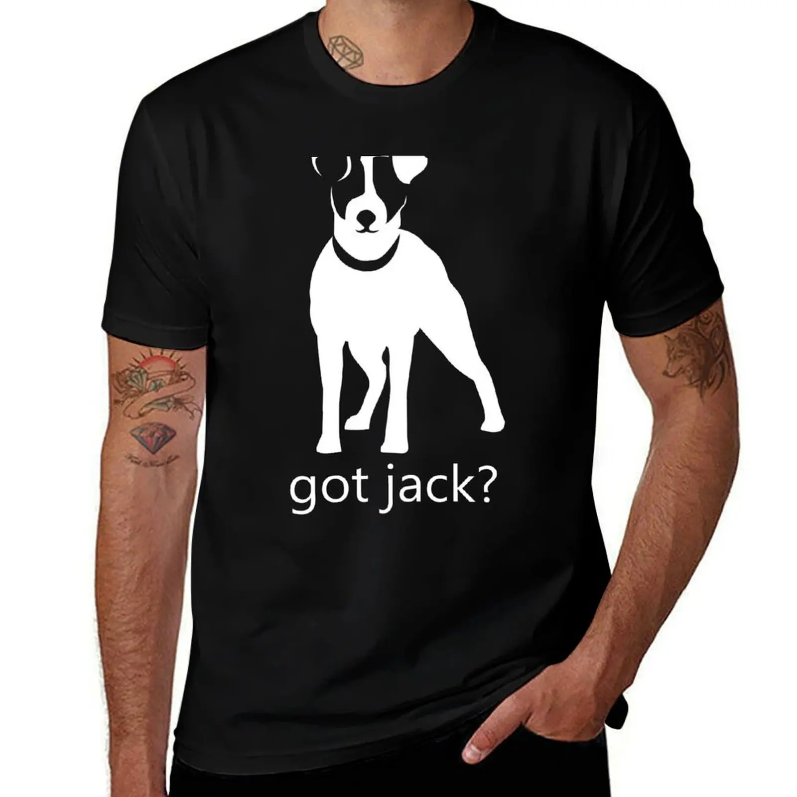 

Got Jack Jack Russell Terrier Dog NickerStickers on Redbubble T-Shirt anime tshirt graphic t shirt vintage mens white t shirts
