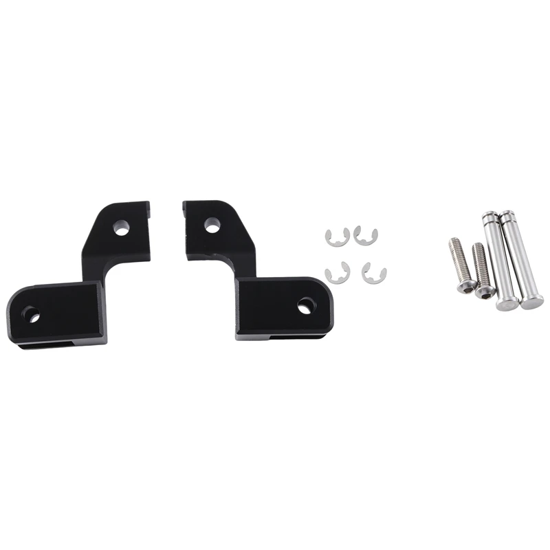 Motorcycle Footpeg Lowering Kit Motorcycle Passenger Footrest Lowering Kit For RA1250 PA1250 Pan America 1250 S Special (Black)