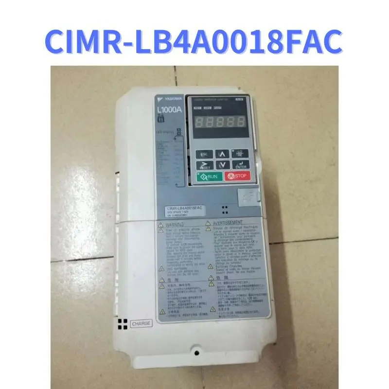 

CIMR-LB4A0018FAC Used L1000A series inverter 7.5kW test function OK