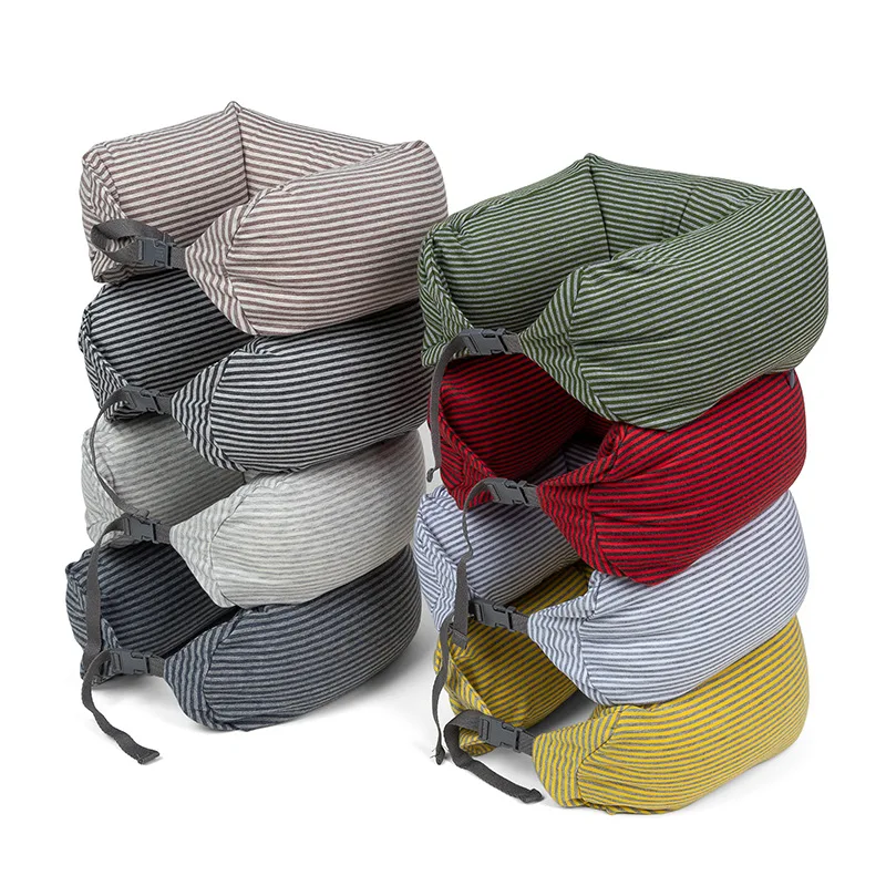 U-shaped Pillow Neck Pillow Multifunctional Home Car Airplane Lumbar Pillow Travel Pillow Japanese Cylindrical Pillow