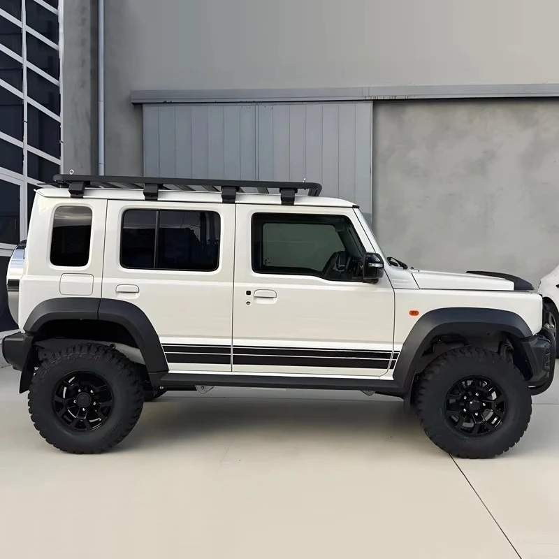 Cross bar Frame Guality Aluminum 4x4 Luggage bar Car Roof Rack Roof Luggage Basket for Suzuki Jimny 5 Doors 3 Doors