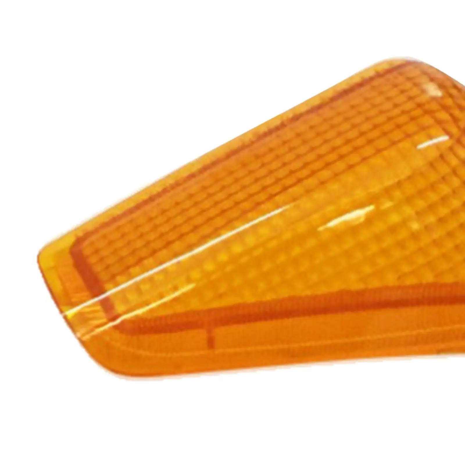 Turn Signal Indicator Light Lens Cover ABS Amber Direct Fit Blinker Lens for Kawasaki ZZR250 Front