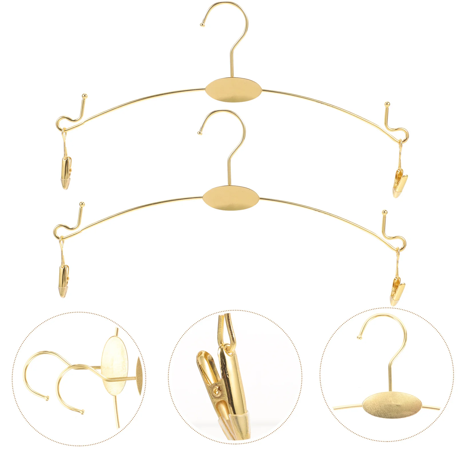 

10Pcs Anti-Slip Clothes Hangers Thickened Non-Slip Underwear Clips for Home Laundry Shop Portable Clothes Hanger