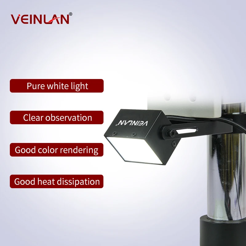

Inclined Light for Microscope, 360-Degree Adjustable Led Light, Adjustable Angle and Brightness, Φ25.32Mm, Inclined Led Light Source