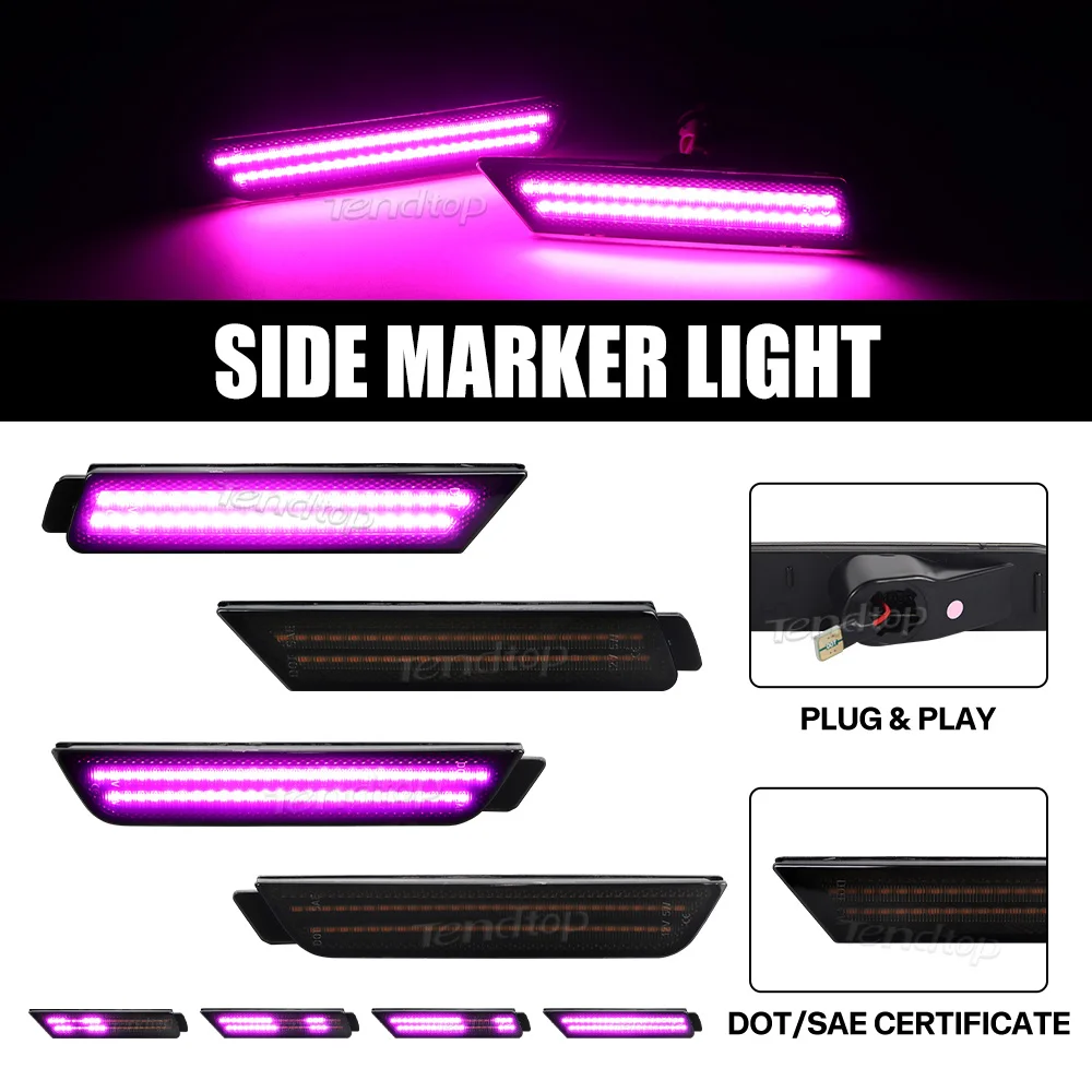 accesorio-para-auto-luz-led-blanca-y-verde-de-posicion-lateral-lente-ahumada-luz-delantera-y-trasera-lampara-led-de-posicion-lateral-para-chevy-camaro-2010-2015