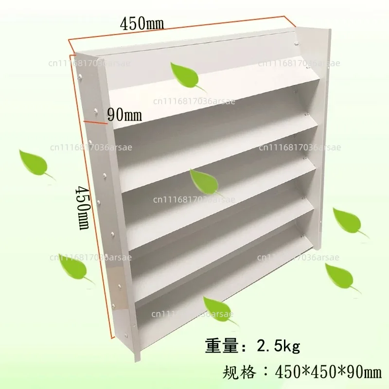 Deflector For Unit, Wind Direction Control Baffle