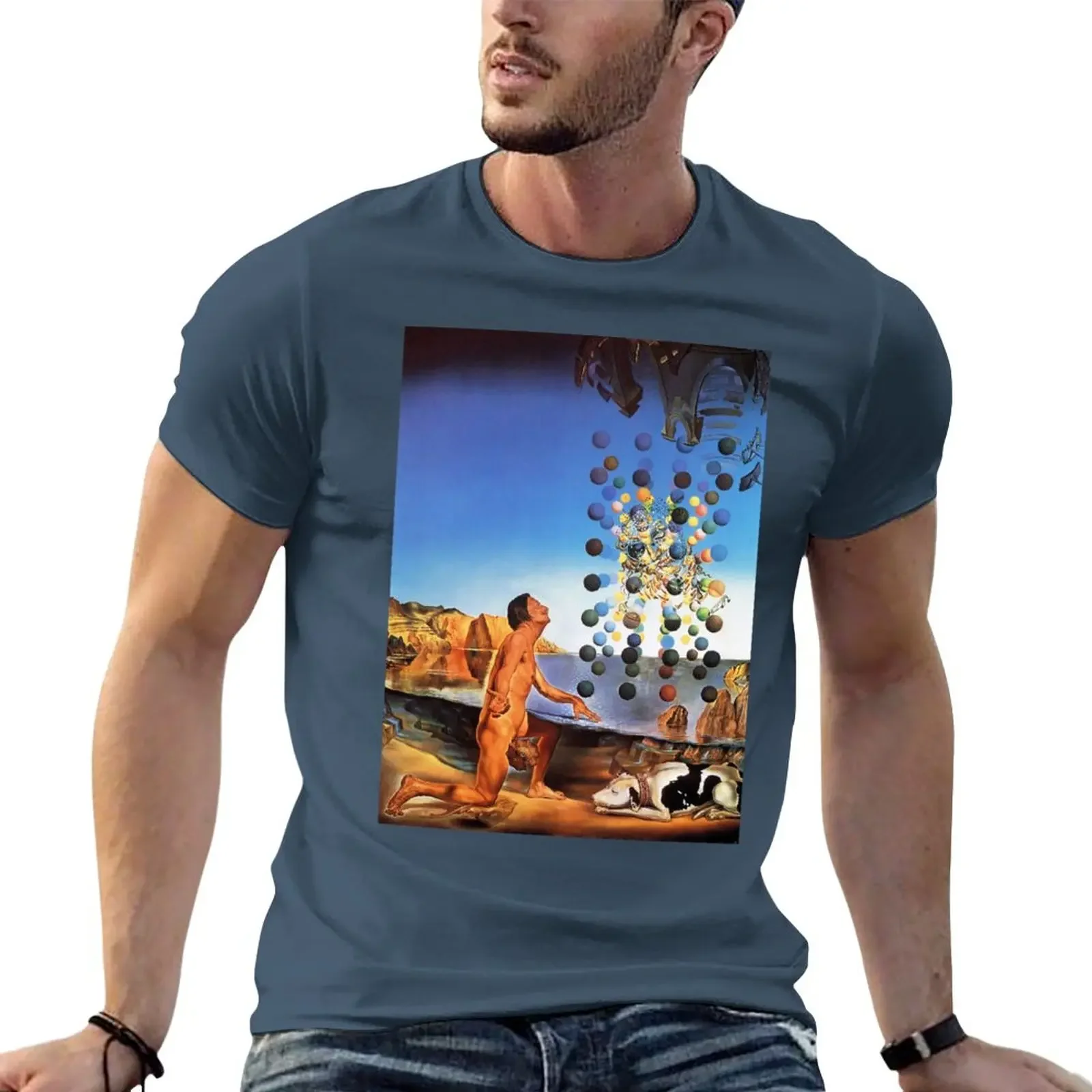 

Salvadore Dali Surrealism Famous Painters Posters T-Shirt Tee shirt Aesthetic clothing clothes for men