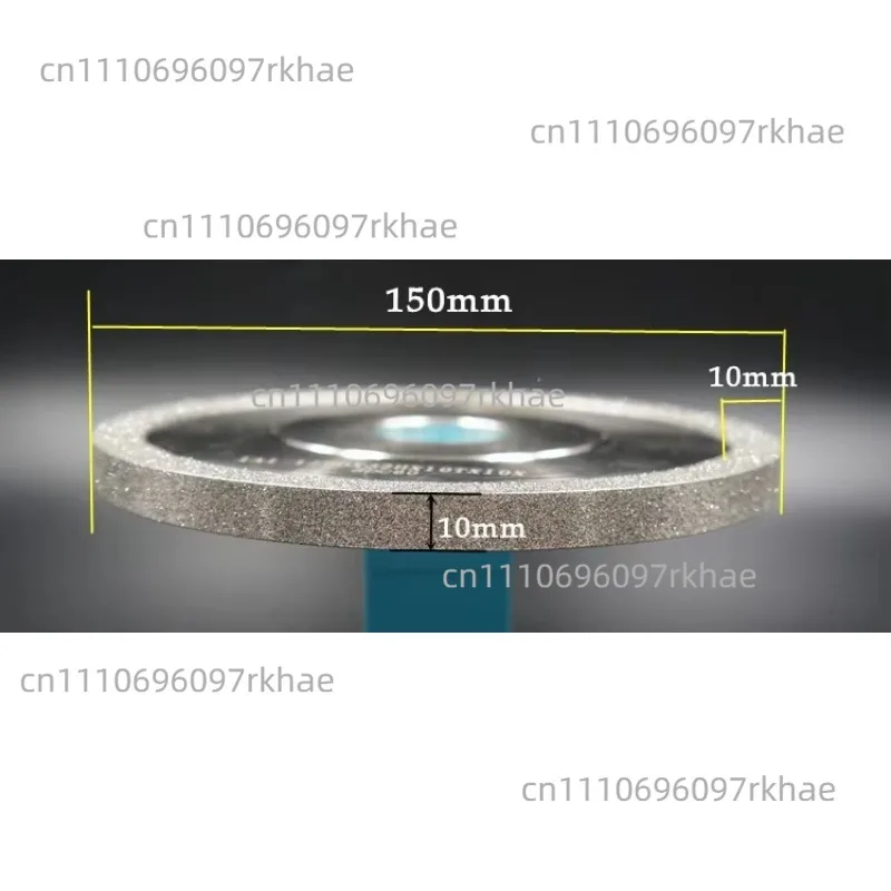 150mm flat Diamond Grinding Wheel, Alloy Blade Tungsten wheels for Carbide Metal Glass, Tiles and Ceramics
