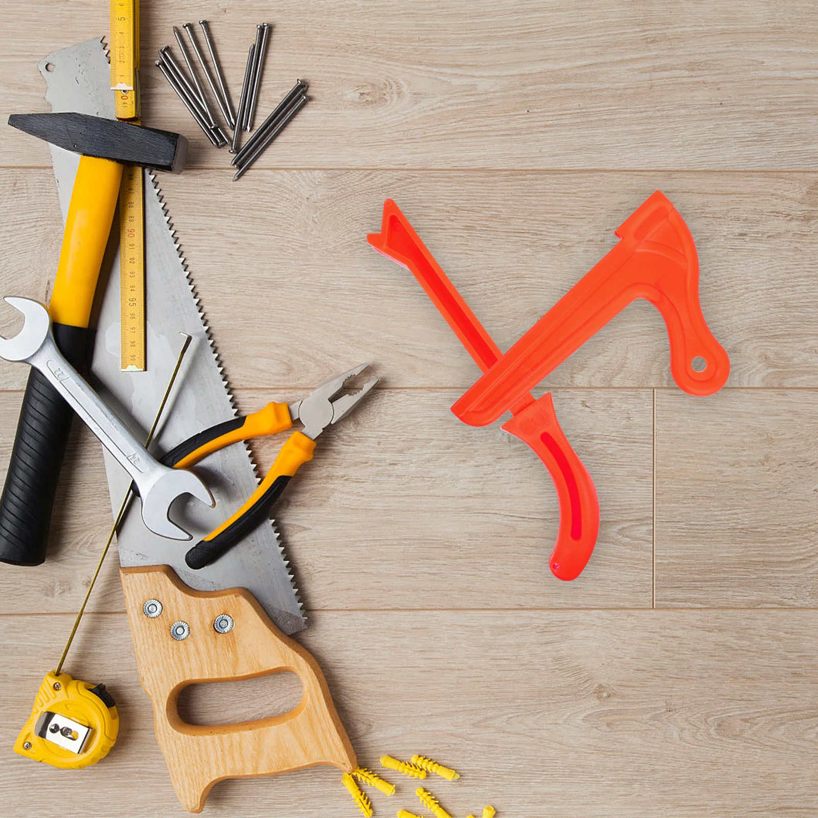 

2Pcs Multifunctional Woodworking Handles Utility Tools Set for Carpenters Woodworking Handles Safety Push Blocks