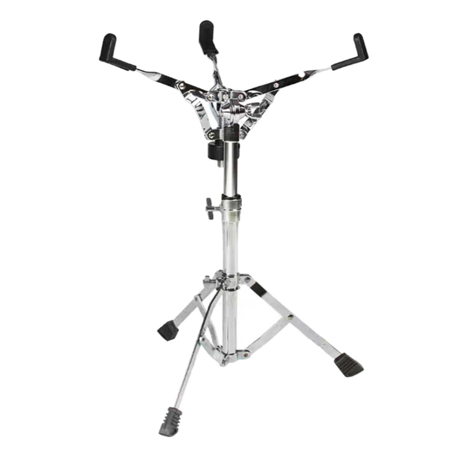 Portable Drum Stand Height Adjust Triangle Bracket Stable Tripod Nonslip Snare Drum Base for 12inch~14inch Dia Drums Instrument