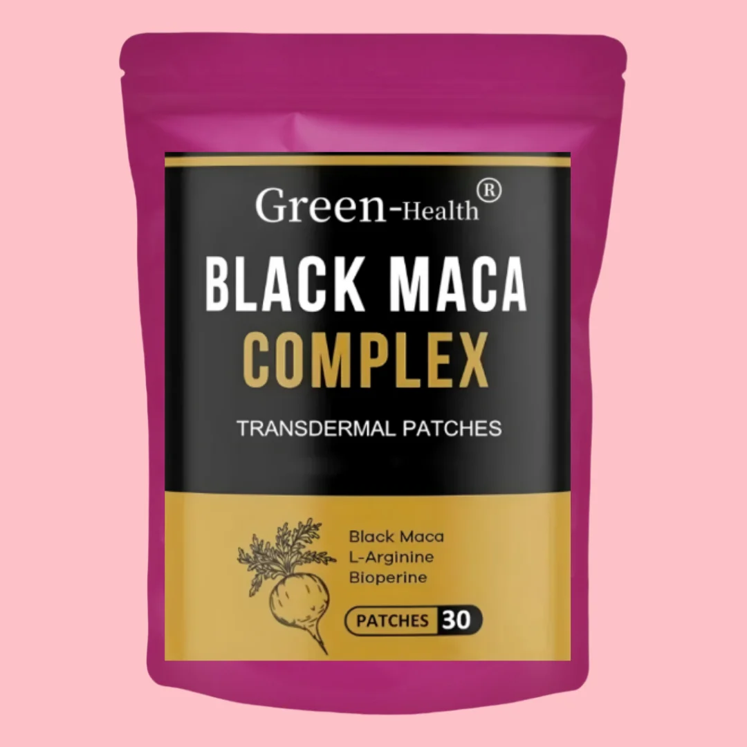 

Переплетные пластыри из комплексной черной маки, 30 пластырей, поставка на один месяц для поддержки энергетического настроения и либидо