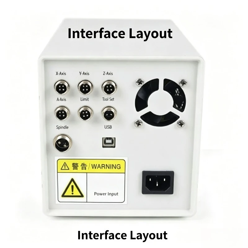 CNC Control Box 4 Axis Mach3 Grbl Control System Main Board For Desktop Engraving Milling Machine Wood Acrylic Metal DIY - view 4