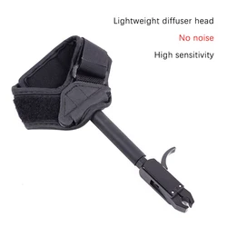 1Pc Archery Caliper Release Aid Black Color Compound Bow Strap Pro Arrow Trigger Wristband Archery Bow