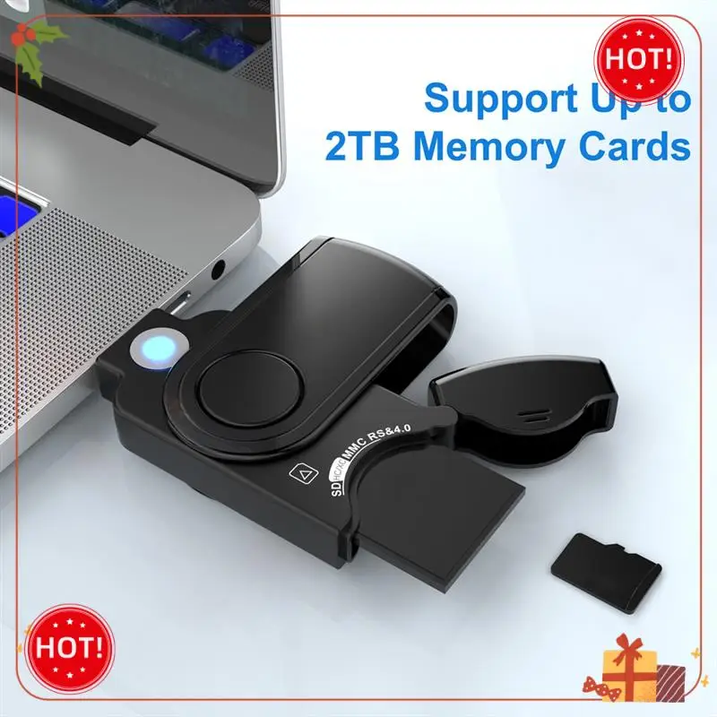 Durable-USB 3.2 Multi Memory Card Reader OTG Android Adapter USB3.0 Card Reader For Mic SD/TF Card Reader Computer PC