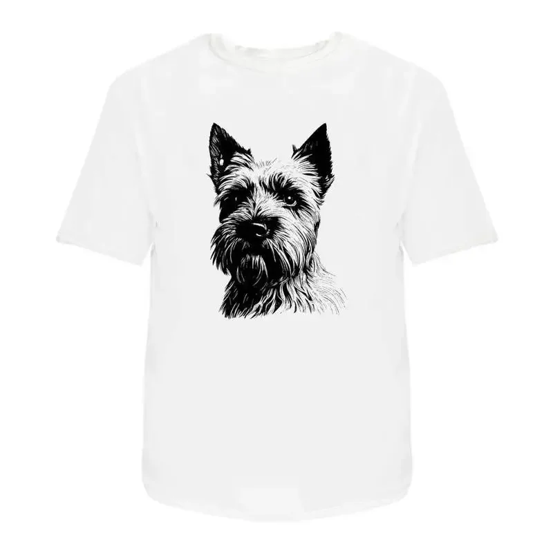 Scottish Terrier' Baumwoll-T-Shirt Ta042742