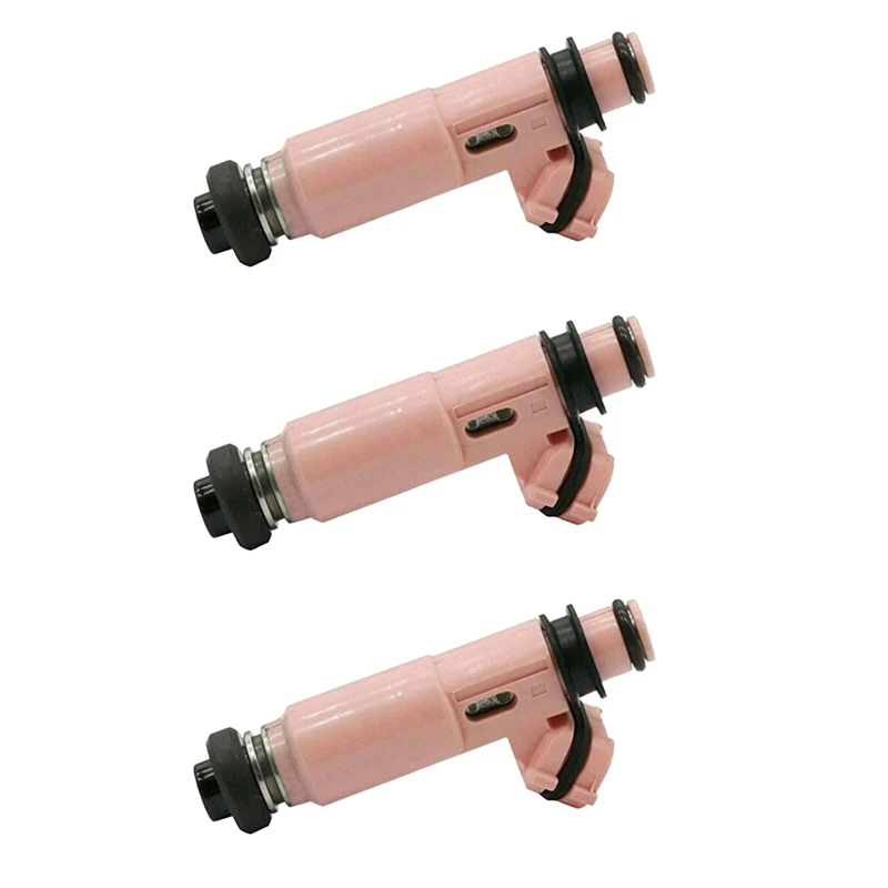 3X 23250-20030 Fuel Injector For Toyota Camry Highlander Lexus ES300 RX400H 3.3L 1MZ 2002-2008 2325020030 23209-20030