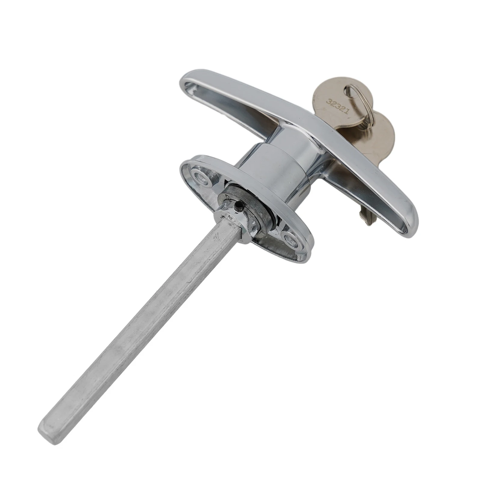 

T Handle Lock Garage Door Lock Rustproof For Chassis Cabinet Door For Trailer RV Furniture Hardware Door Hardware