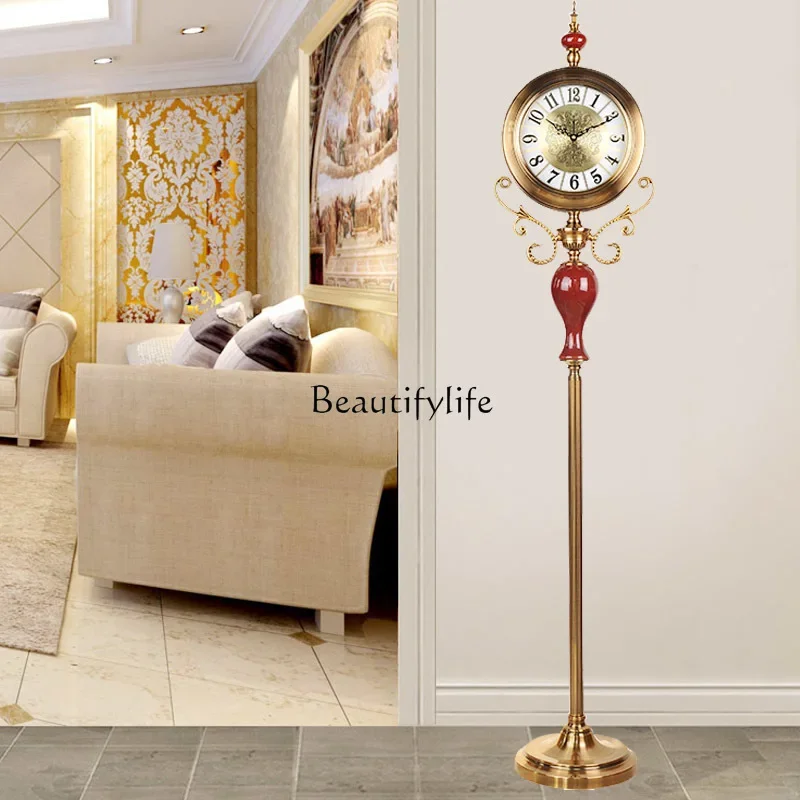 Factory DirectEuropean living room floor-to-ceiling villa decoration creative desk clock fashionable modern simple American