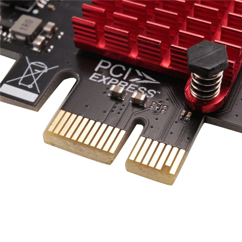 4x pcie cartão de rede gigabit 10/100/1000mbps rj45 placa de rede com fio pci-e adaptador de rede cartão lan