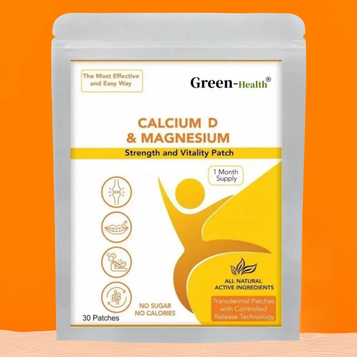 

Calcium Magnesium And D Transdermal Patches – 30 Patches One Month Supply