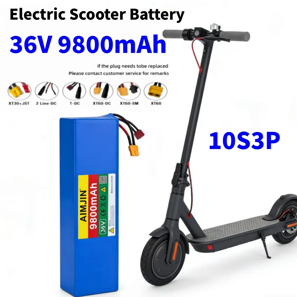 For Kugoo S1, S2, S3, S3 Pro For Joyor Y1 X1 F3 A3 Electric Scooter Battery 10S3P 18650 battery pack 36V 9800mAh