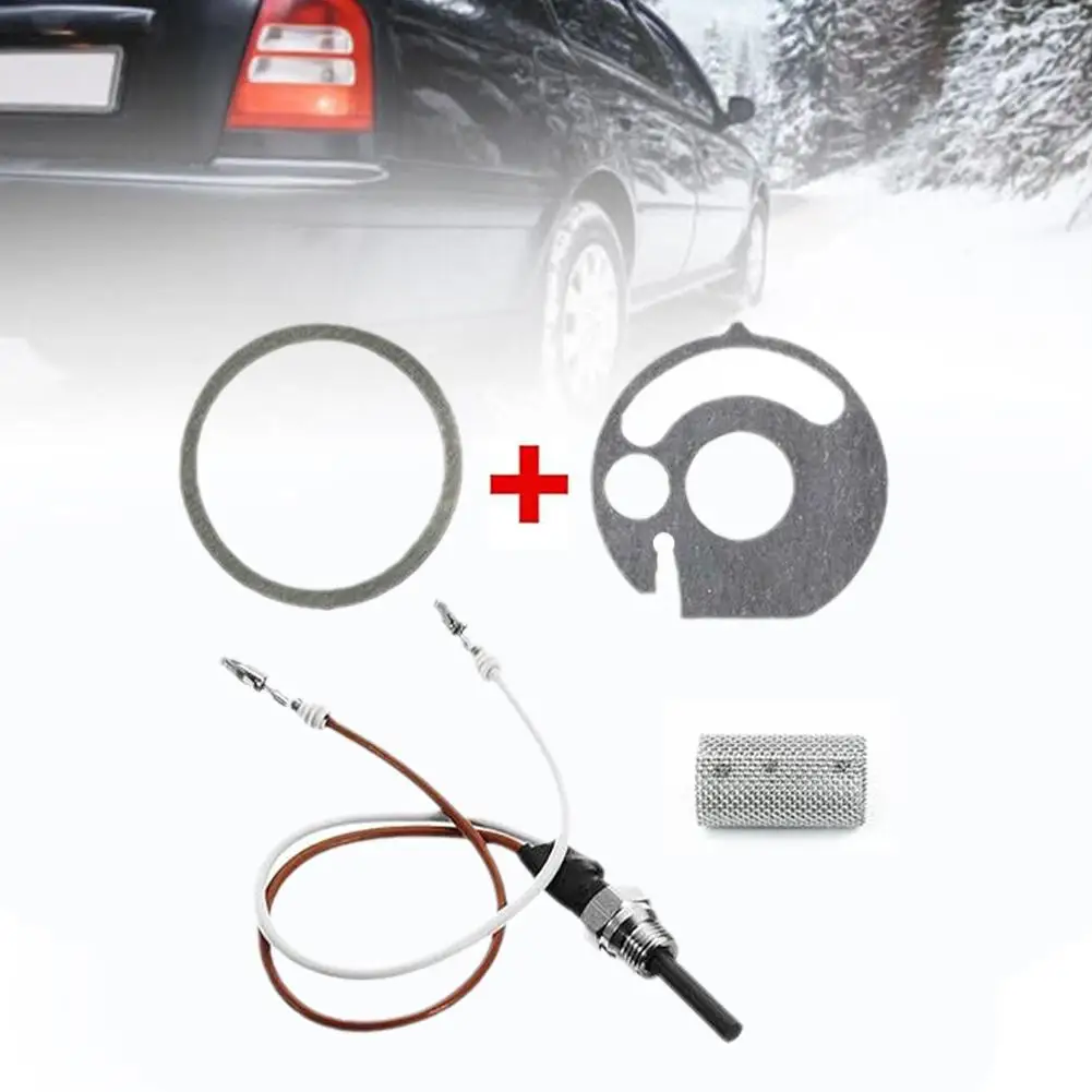 12V/24V Parking Heater Ceramic Glow Plug,Ceramic Pin+ Gaskets+Strainer+Wrench 252106011000, For Eberspacher Hydronic D4WSC G0Y5