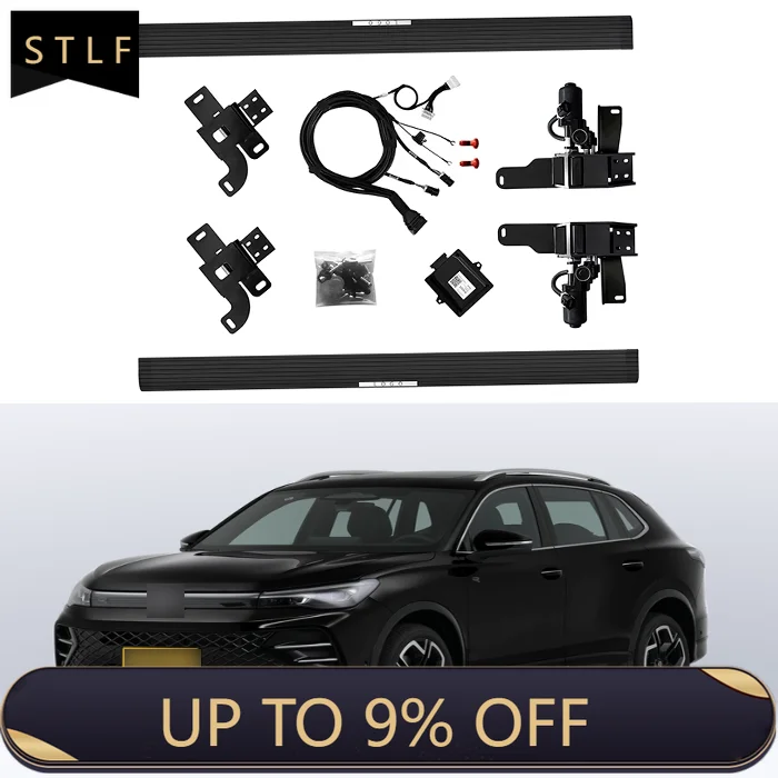 

Electric Running Boards Automatic Power Step For VW Tiguan Touareg Teramont SUV Side Steps with Carry Bag
