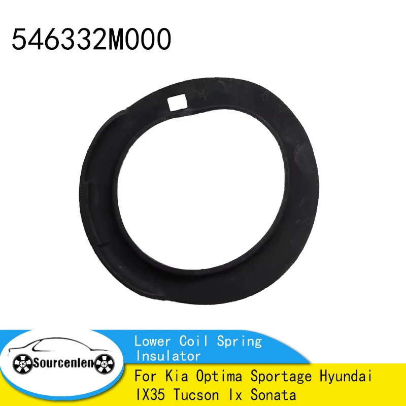 

Передний нижний изолятор винтовой пружины для Kia Optima Sportage Hyundai IX35 Tucson Ix Sonata OEM 546332M000 54633-2M000 54633 2M000