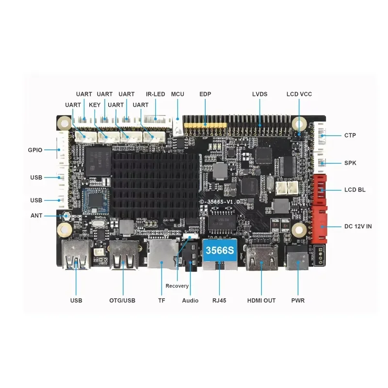 for Universal HD-3566S LCD Android Motherboard Smart LCD Advertising Screen TV Board
