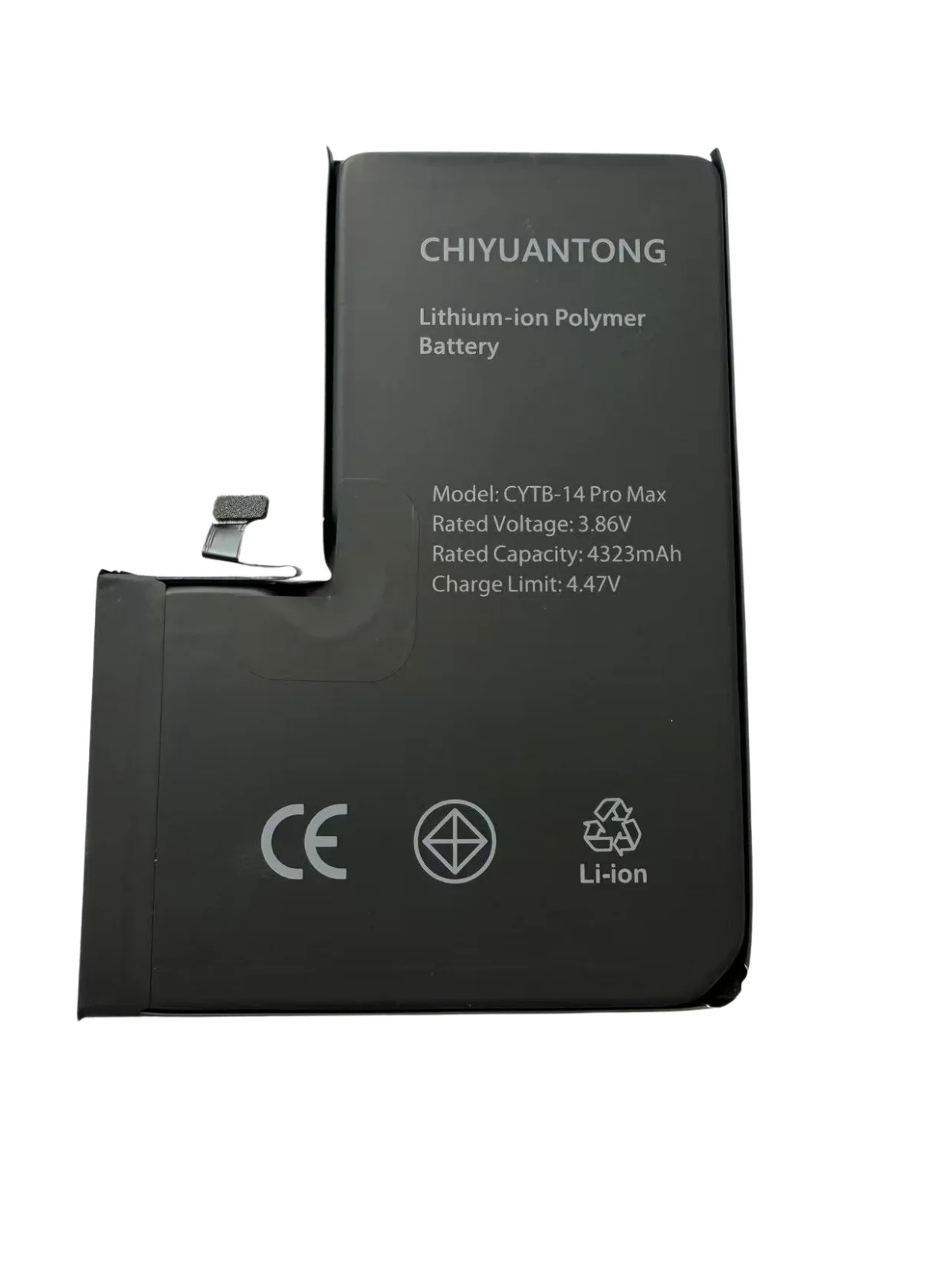 CHIYUANTONG Replacement Battery for iphone 14 Pro Max  phone Battery 4323mAh Long Lasting Mobile Phone Accessories Repair Part