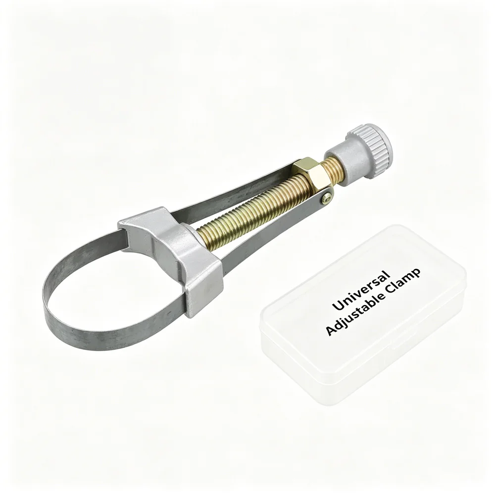 Adjustable Oil Filter Removal Wrench Universal Strap Type Tool for Car Truck Engine Filter Repair
