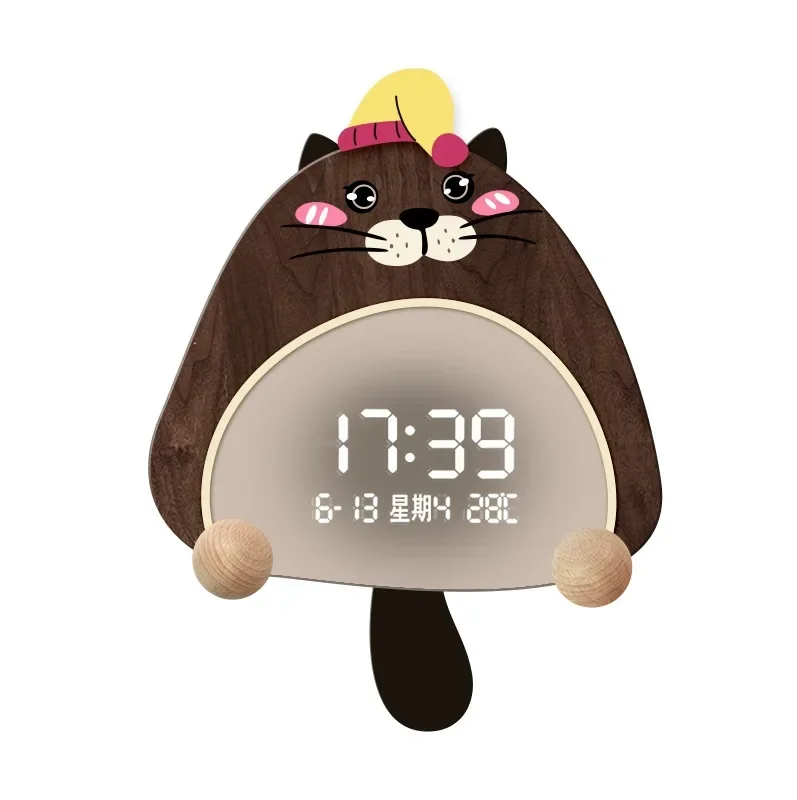 

Perpetual calendar new electronic clock silent wall clock, simple modern wall watch living room home clock