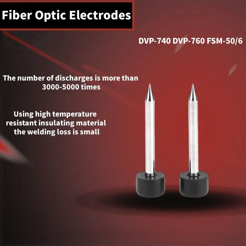 

Fiber Optic Electrodes For DVP-740, DVP-760，FSM-50/60 Optical Fusion Splicer Fiber welderReplacement Electrode Rod Free Shipping