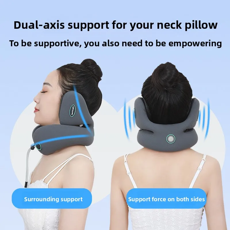 Neck Pillow U-shaped Noise-reducing Pillow Memory Foam Neck Pillow Lunch Break Airplane Home Office Convenient To Carry