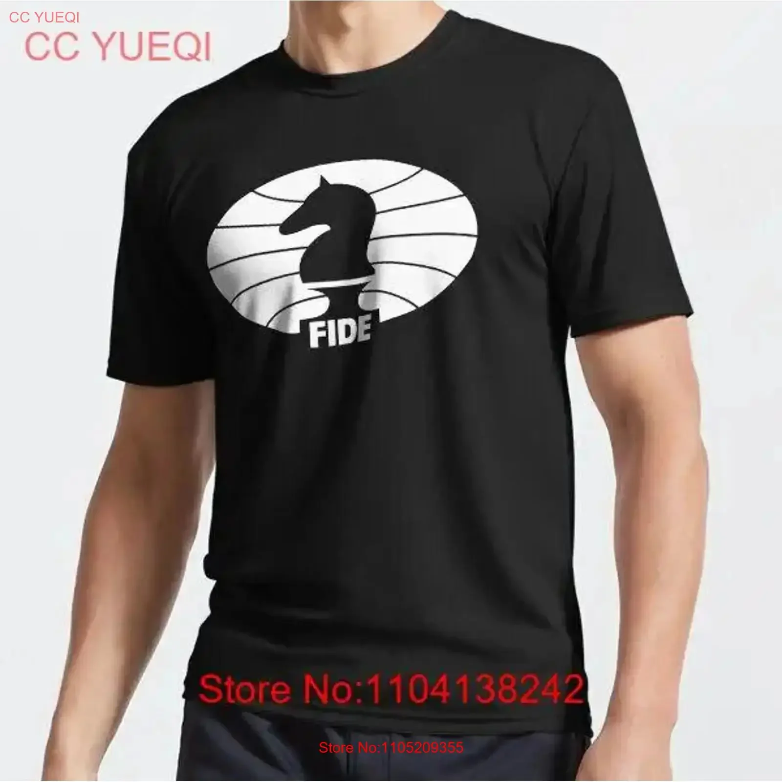 

MOST POPULAR FIDE Chess Officially a for True Fans Active T Shirt vintage Washed designer clothes Breathable streetwear Casual