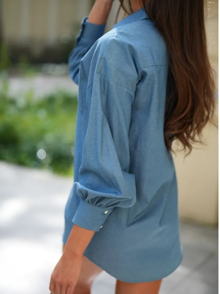 

Casual Office Shirt For Women Fashion Solid Long Sleeve Turn-down Collar Button Shirts Tops Female Elegant Womens Clothing New