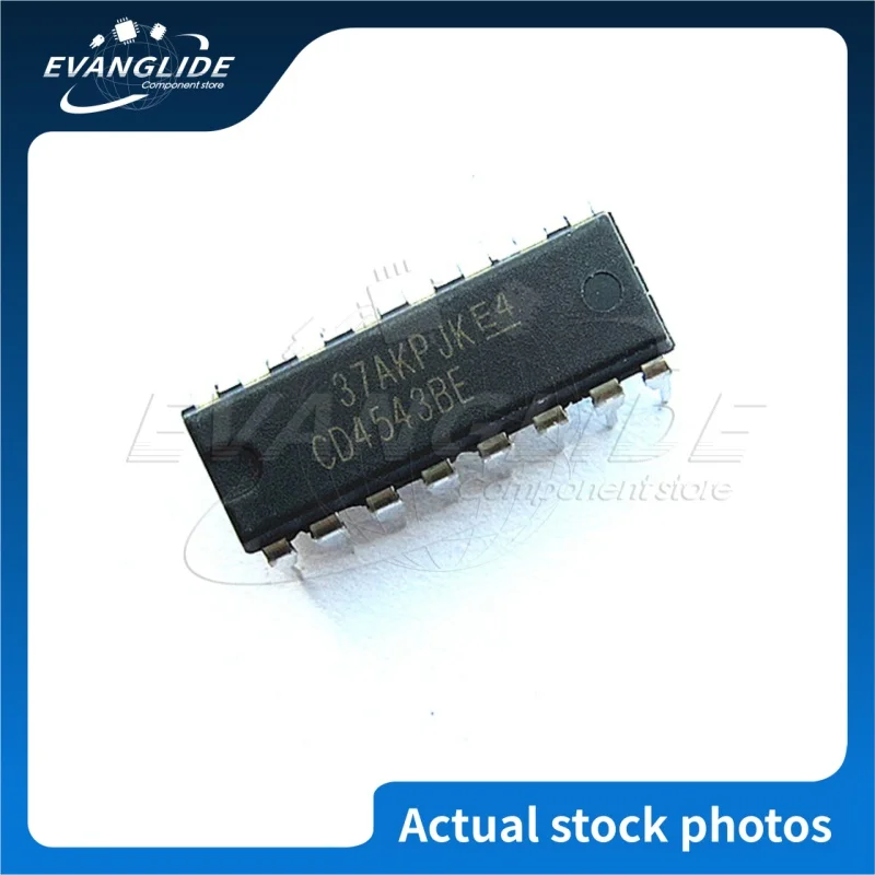 10 PCS/LOT CD4543BE Original & New LCD driver In Stock Wholesale