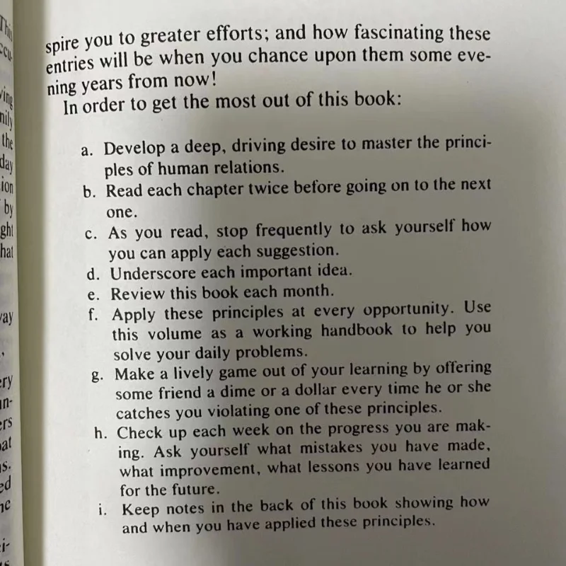 How To Win Friends & Influence People By Dale Carnegie Interpersonal Communication Skill Self-improvement Reading Book