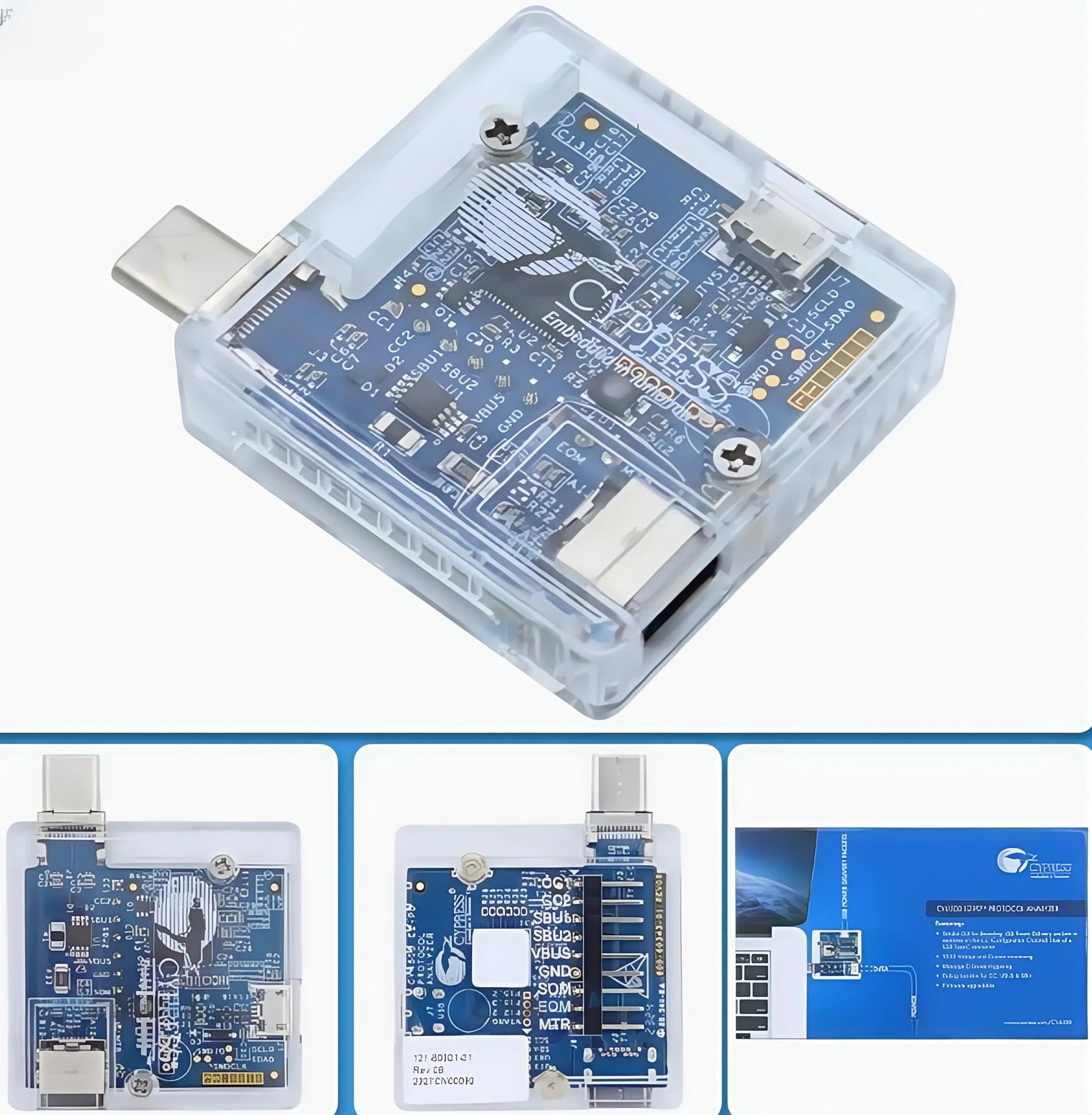 

CY4500 Инструмент анализатора протокола EZ-PD Оценочная плата USB-C PD3.0 CYPRESS