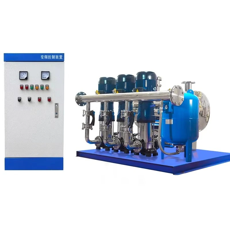 Life no negative pressure variable frequency water supply equipment community secondary booster booster pump station