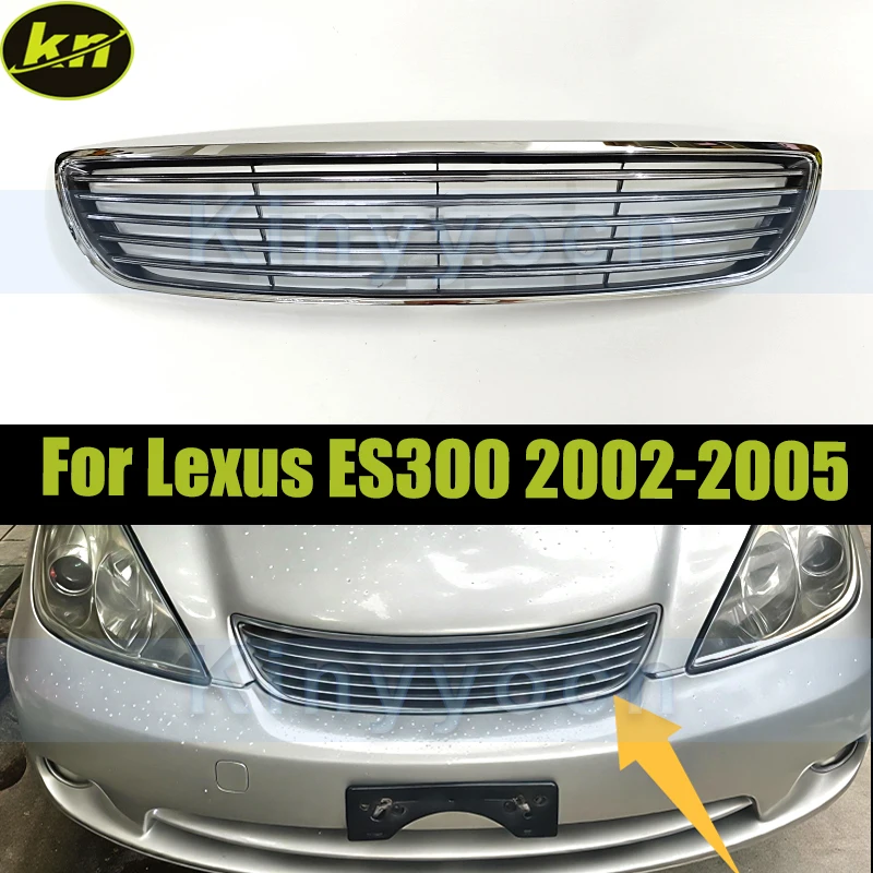 

Решетка переднего бампера автомобиля, решетка радиатора для Lexus ES300 2002 2003 2004 2005, сетчатая решетка переднего бампера автомобиля