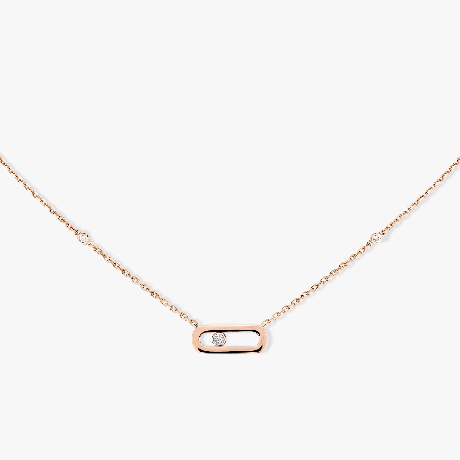 Minimalist and Luxury Sliding Necklace Messica