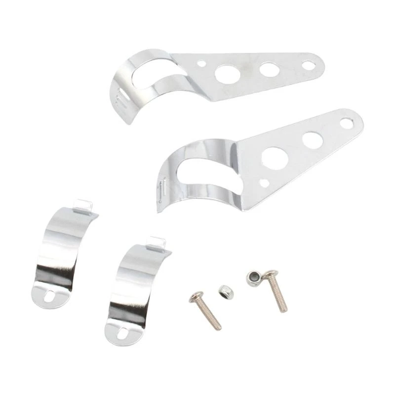 

Motorcycle Headlight Mount Bracket Holder Adjustable Universal Aluminum Headlight Lamp Ear Bracket Motorbike Accessories