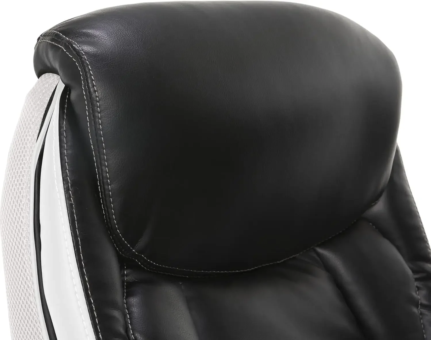 Serta Lautner Executive Office Smart Layers Technology, Leather and Mesh Ergonomic Computer Chair with Contoured Lumbar