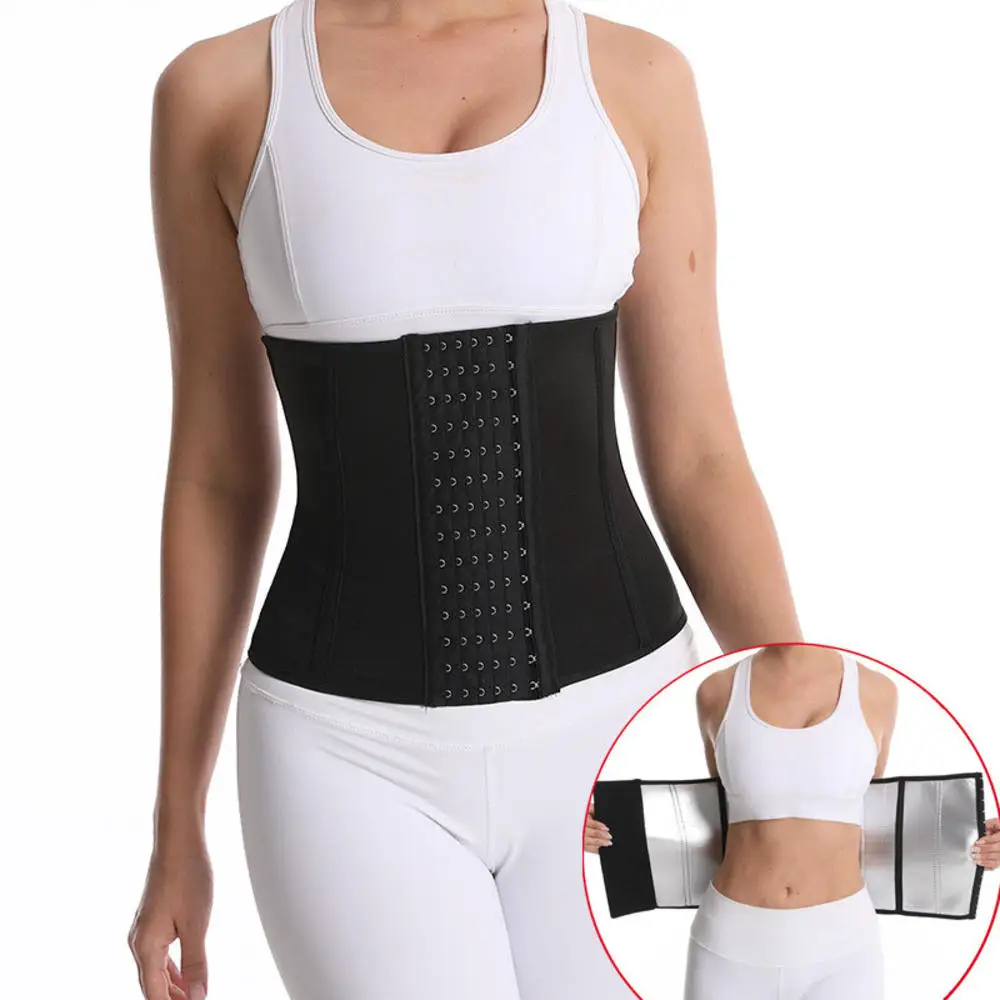 Cinto De Suor De Sauna Para Mulheres Perda De Peso Treinador De Cintura De Neoprene, Shaper Do Corpo, Espartilho, Bainha De Barriga De Emagrecimento, Aparador De Barriga, Cincher Esportes