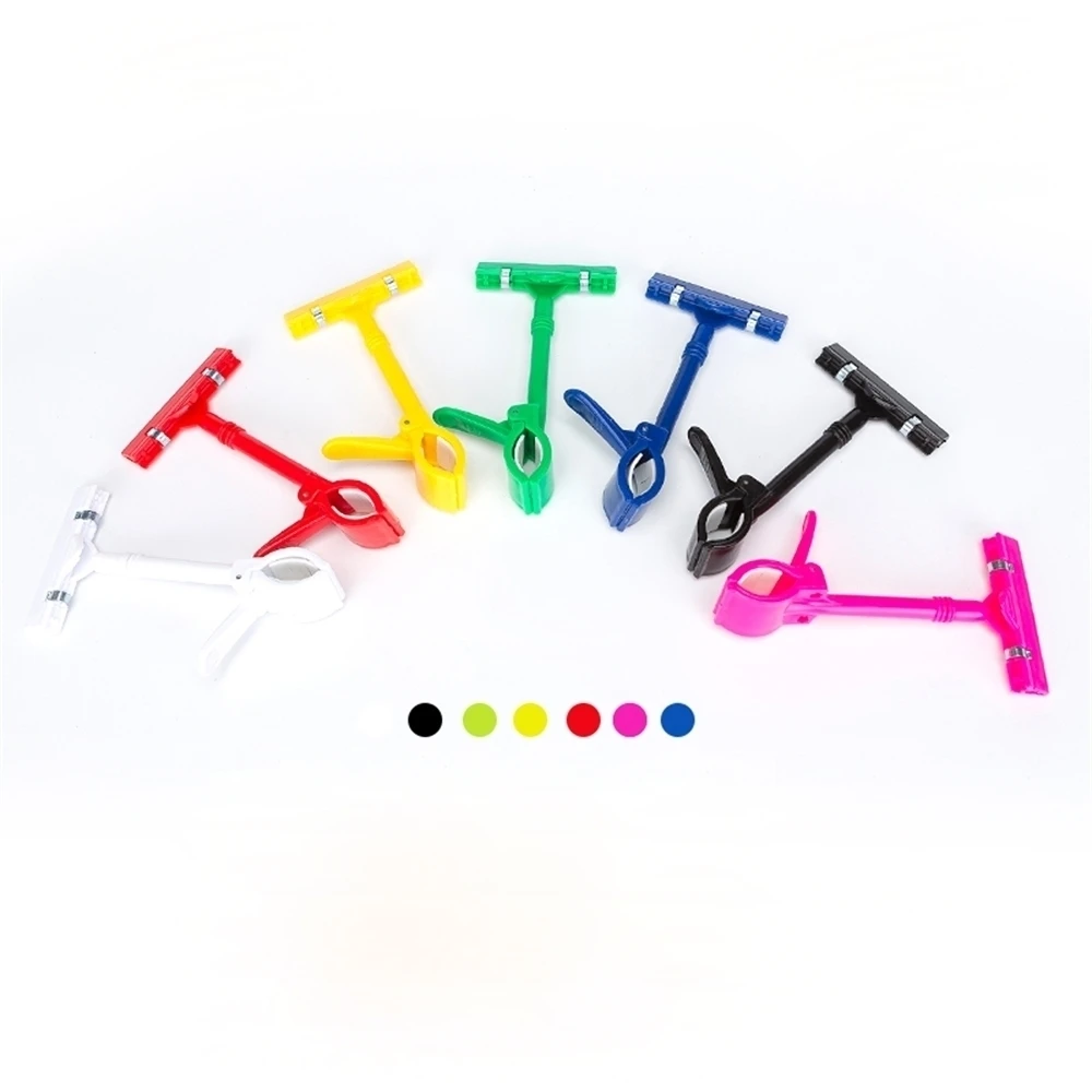 

10pcs Colorful Pop Sign Clip Advertising Tag Card Clip Label Price Tag Holder Price Talker Memo Clip Snap Clamps Display Rack