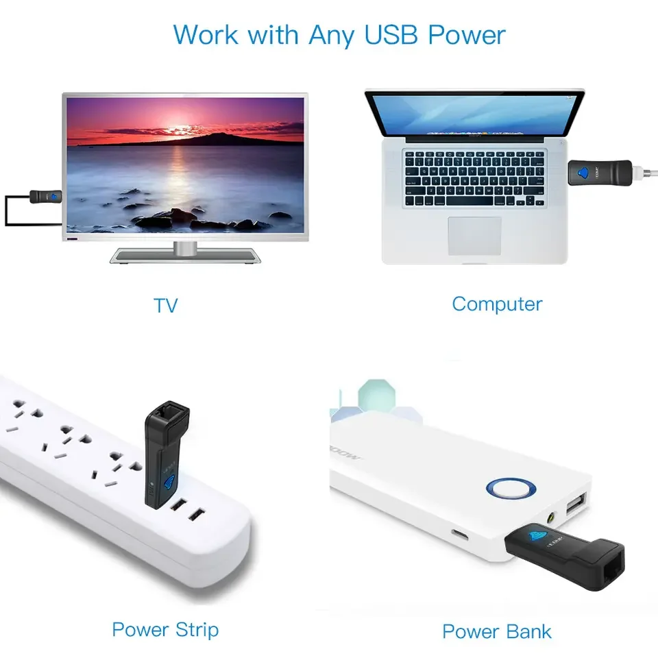 300Mbps اللاسلكية USB العالمي التلفزيون الذكي واي فاي مكرر محول التلفزيون العصي RJ45 إيثرنت شبكة مكرر لسامسونج سوني LG TV