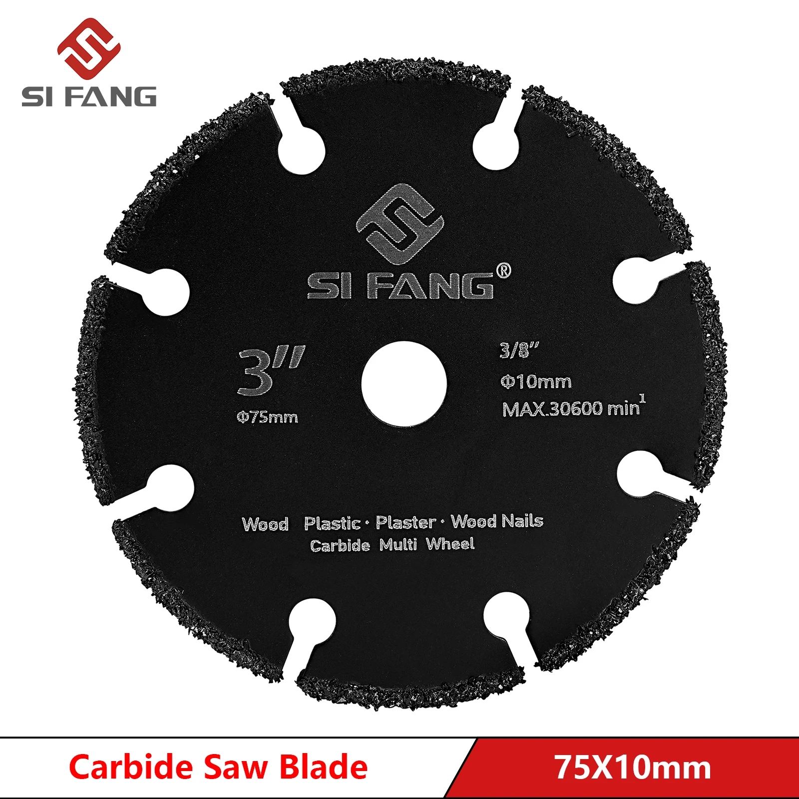 75x10mm Cutting Disc Circular Resin Grinding Wheel Saw Blade Angle Grinder Cutting Wheel For Stone Plastic Pipe Cutting